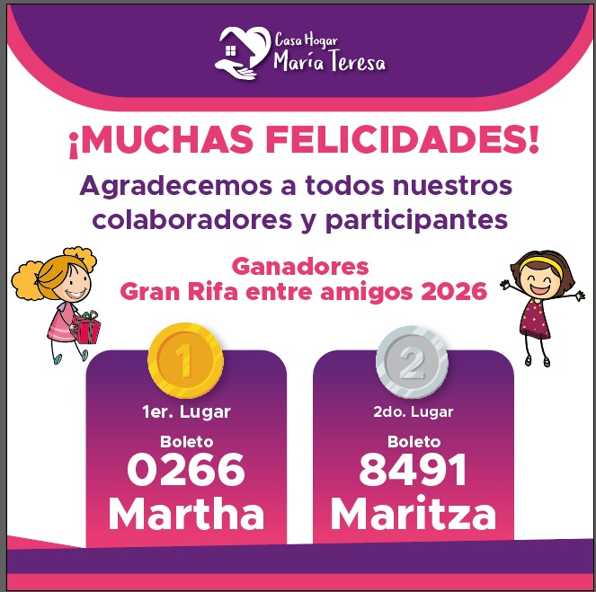 Gran Rifa Ganadores